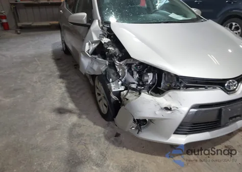 2016 Toyota Corolla Le из США, поврежденный, VIN 2T1BURHE6GC711526